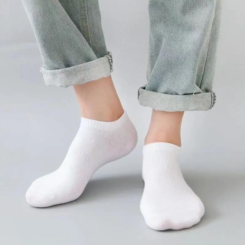 5 Pairs Unisex Casual Plain Co – No Show Sock Women Bewertung und Preis