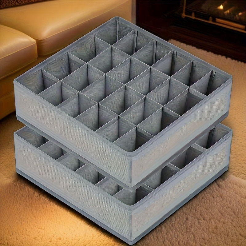 2Pcs 24-Compartment Fabric Soc – Sock Organizer Tray Bewertung und Preis