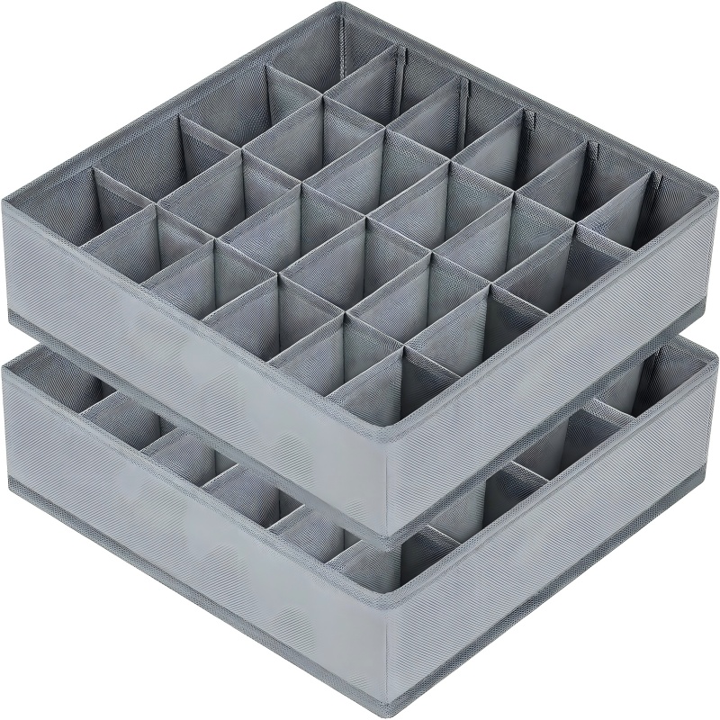 24 Grid Foldable Storage Organ – Sock Organizer Tray Bewertung und Preis