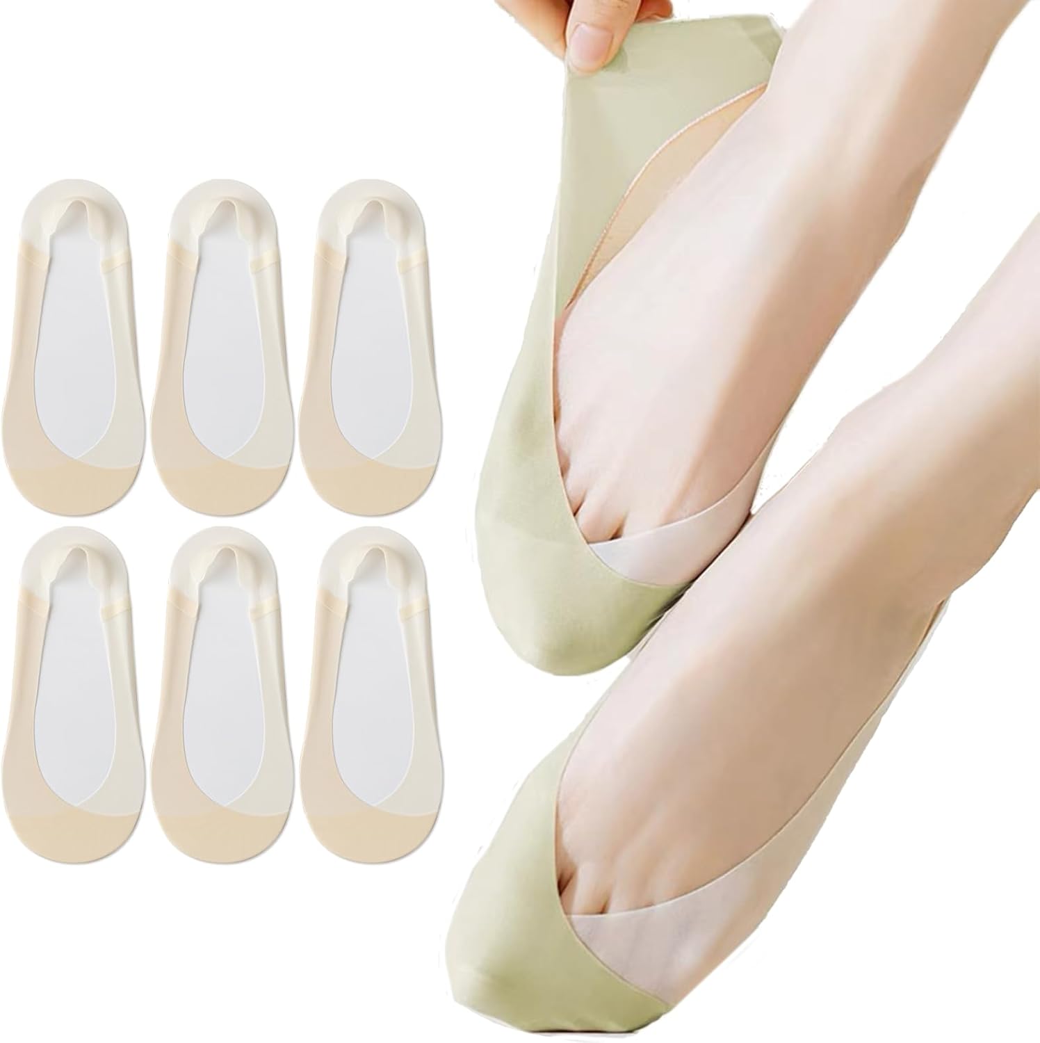 Caudblor 6 Pack Thin No Show S – Invisibility Sock Loafer Bewertung und Preis