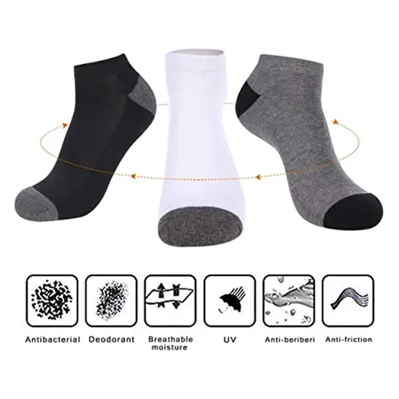 2026 Men's Color Block Boat So – Ankle Sock Low Cut Bewertung und Preis