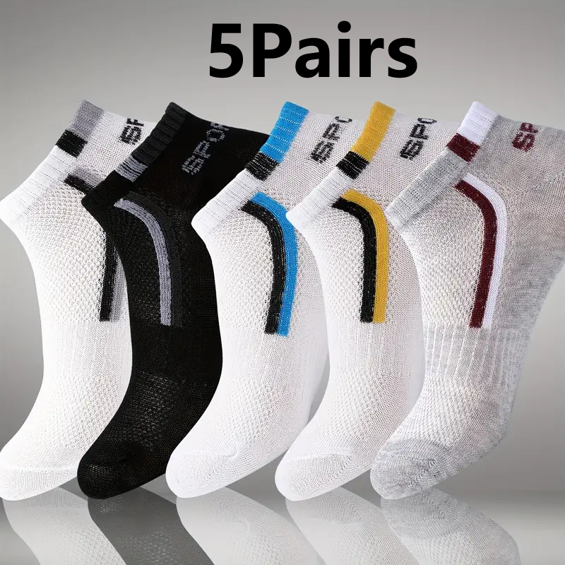 5Pair Men's Anti-Slip Ankle Bo – Ankle Sock Low Cut Bewertung und Preis