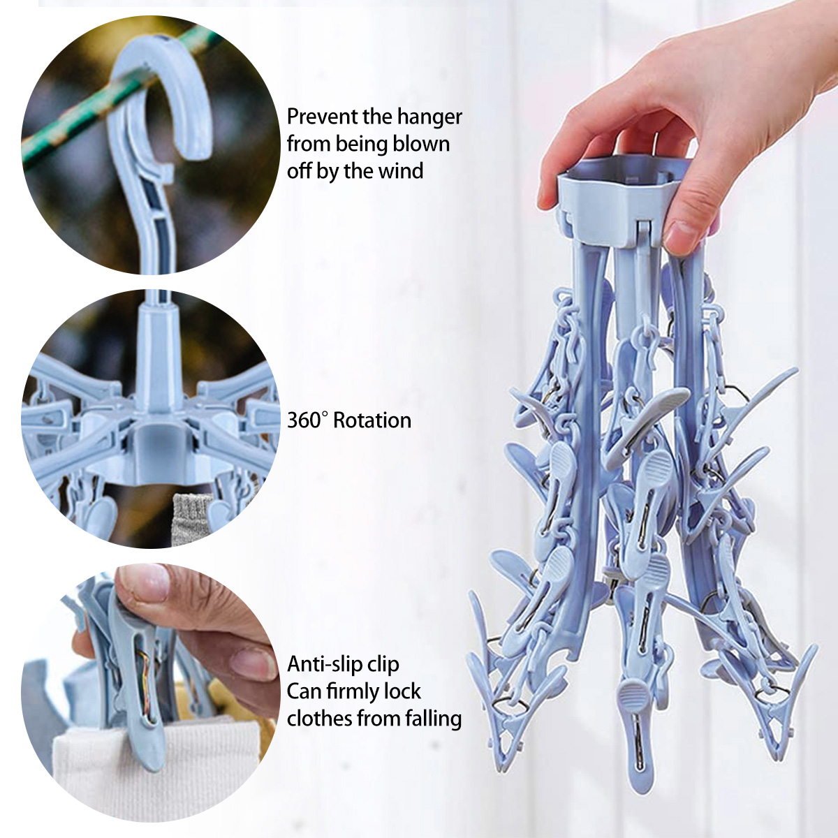 24 Clips Folding Clothes Dryer – Sock Organizer Tray Bewertung und Preis