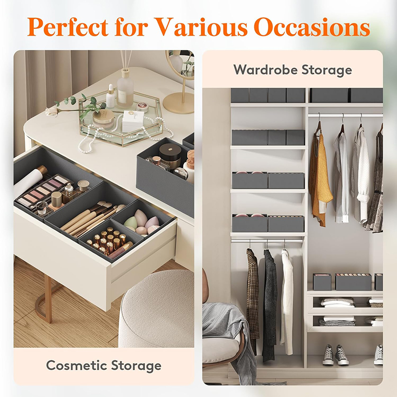 Drawer Organizer Non-woven Fab – Sock Organizer Tray Bewertung und Preis