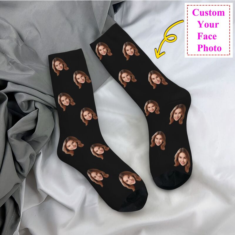 Personalized Custom Face Photo – Dress Sock Men Bewertung und Preis