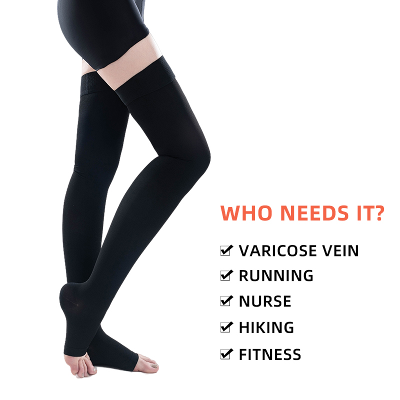 1Pair Thigh High Open Toe Medi – Compression Sock Medical Bewertung und Preis