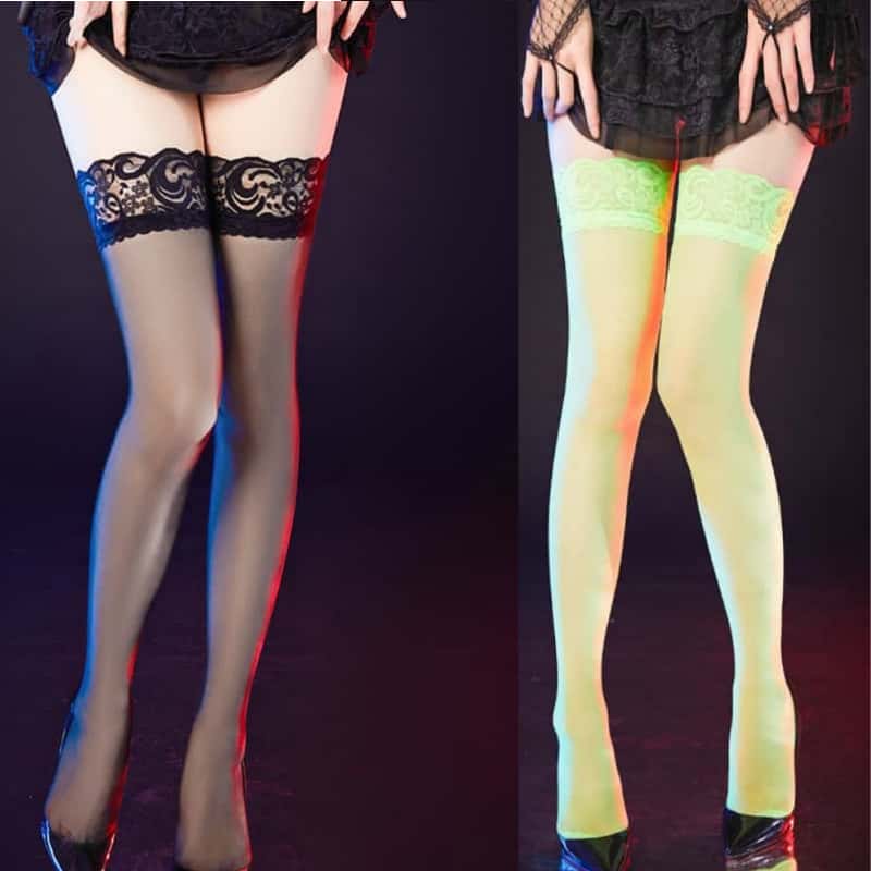 Thigh High Stripe Lace Stockin – Thigh High Sock Stay Up Bewertung und Preis