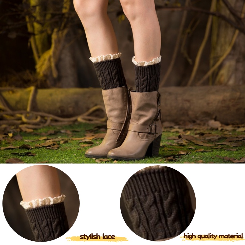 Winter Knit Solid Leg Warmers  – Thermal Sock Winter Bewertung und Preis