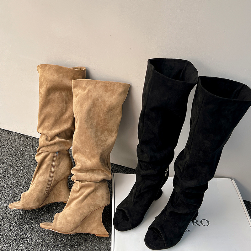 AIYKAZYSDL Strange Wedge Heel  – Boot Sock Slouchy Bewertung und Preis