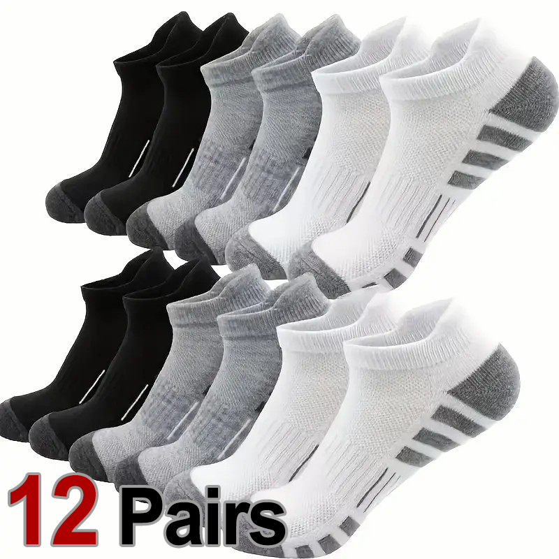 12 Pairs Men Breathable Sports – Ankle Brace Sock Bewertung und Preis