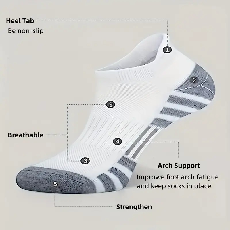 12 Pairs Men Breathable Sports – Ankle Brace Sock Bewertung und Preis