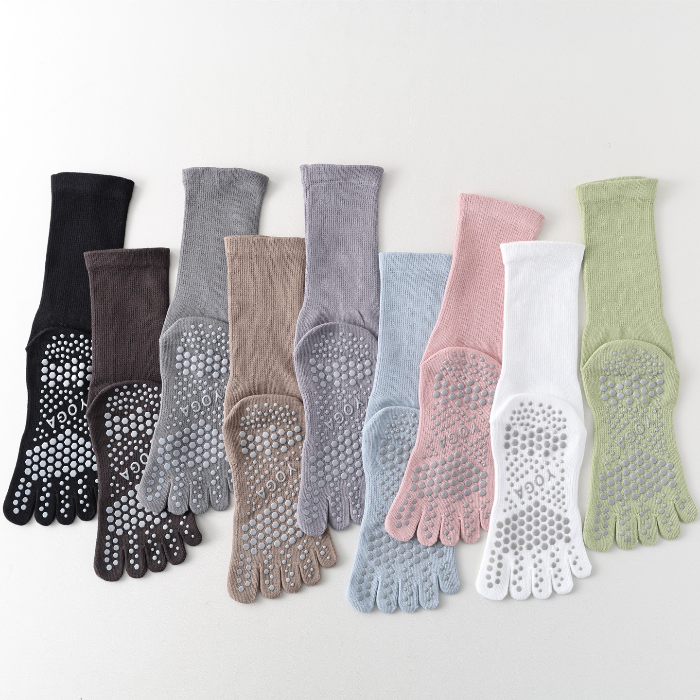 1 Pairs  Woman Yoga Socks Cand – Toe Sock Split Bewertung und Preis