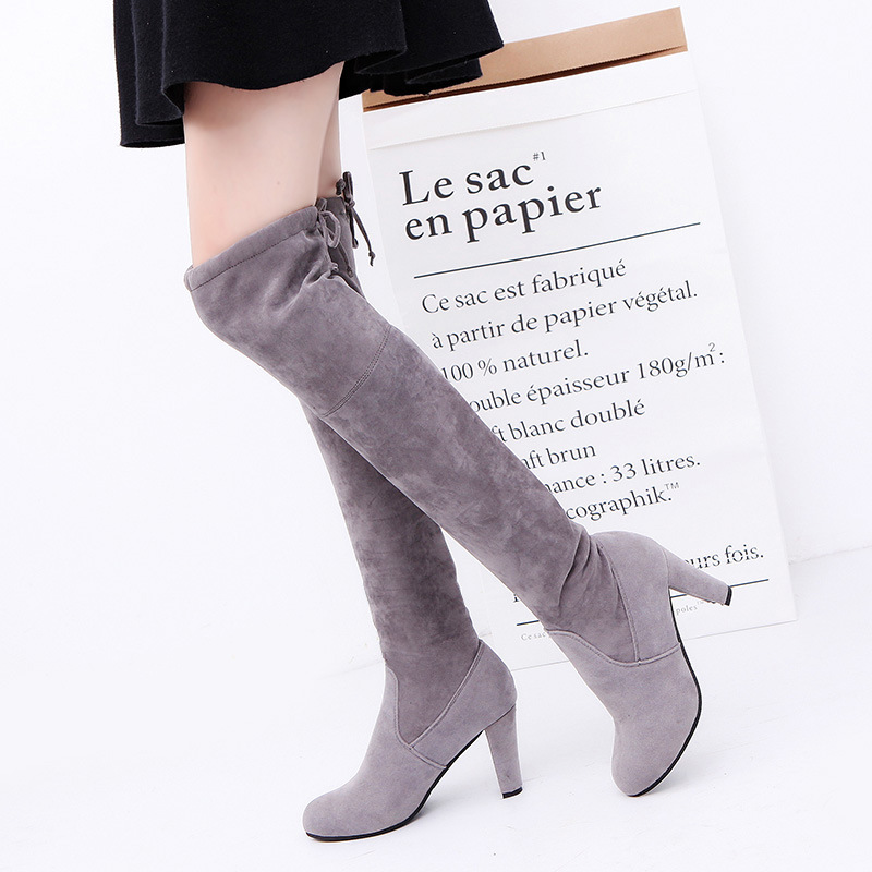 Women's Boots Stretch Fabric O – Knee High Sock Women Bewertung und Preis