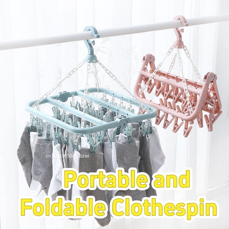 32 Clips Folding Clothes Dryer – Sock Organizer Tray Bewertung und Preis