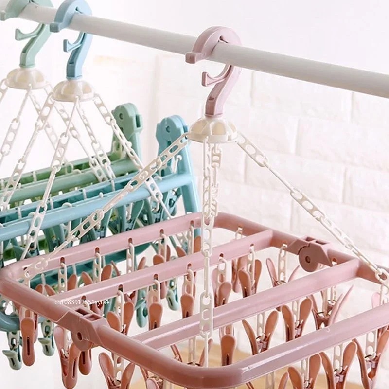 32 Clips Folding Clothes Dryer – Sock Organizer Tray Bewertung und Preis