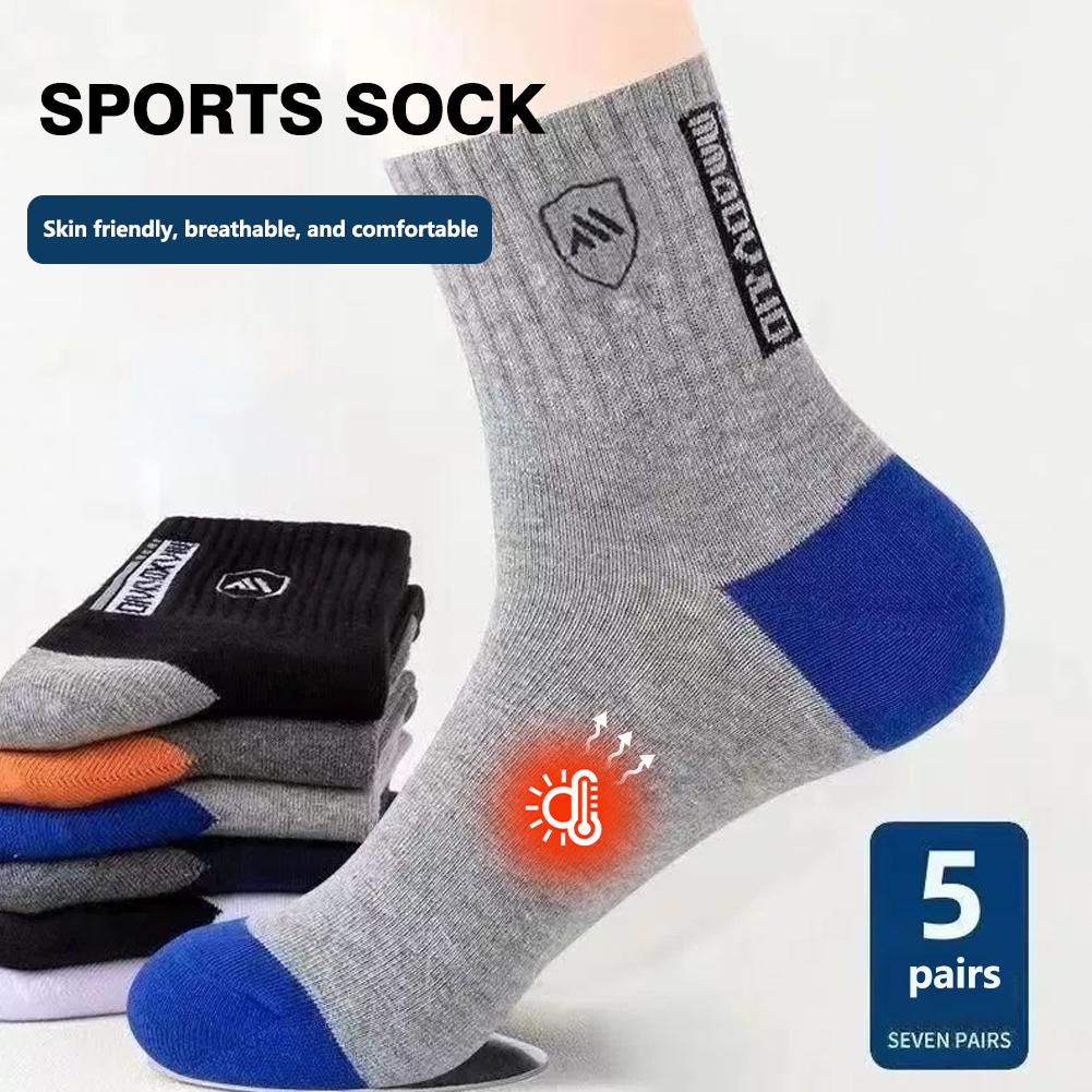 5 Pairs Men's Anti Odor & Anti – Cotton Crew Sock Pack Bewertung und Preis