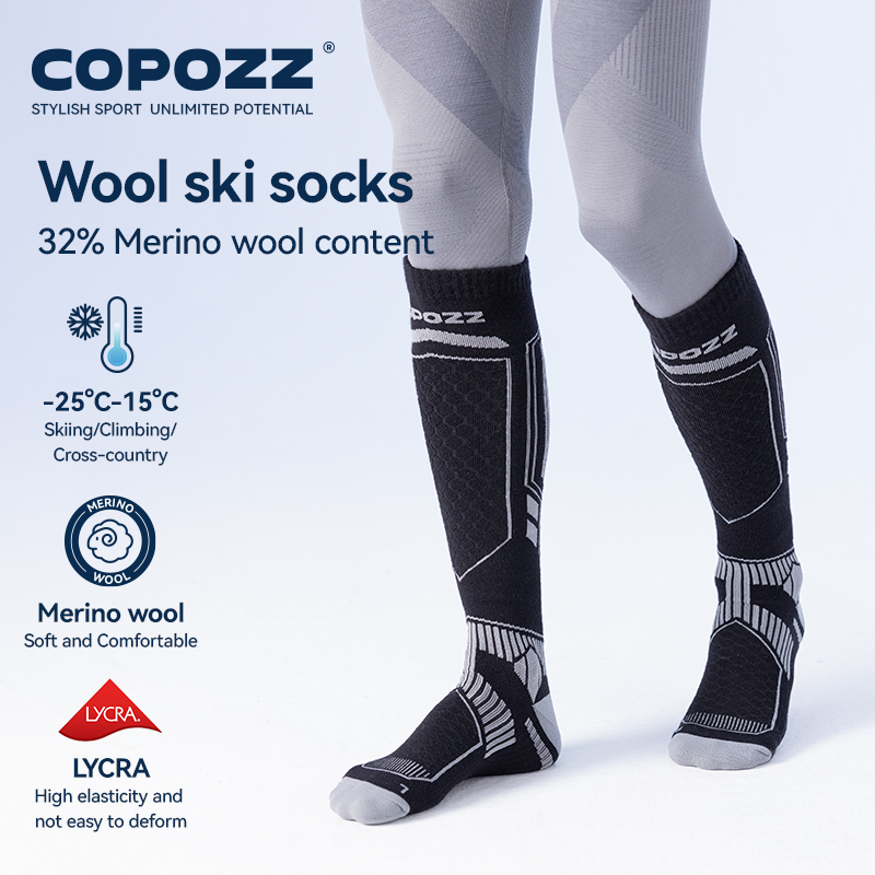 COPOZZ Merino Wool Winter Ski  – Thermal Sock Winter Bewertung und Preis