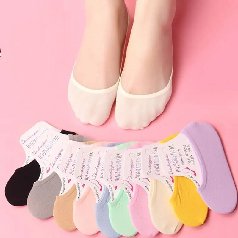 Summer Thin Colorful Girl Invi – Invisibility Sock Loafer Bewertung und Preis