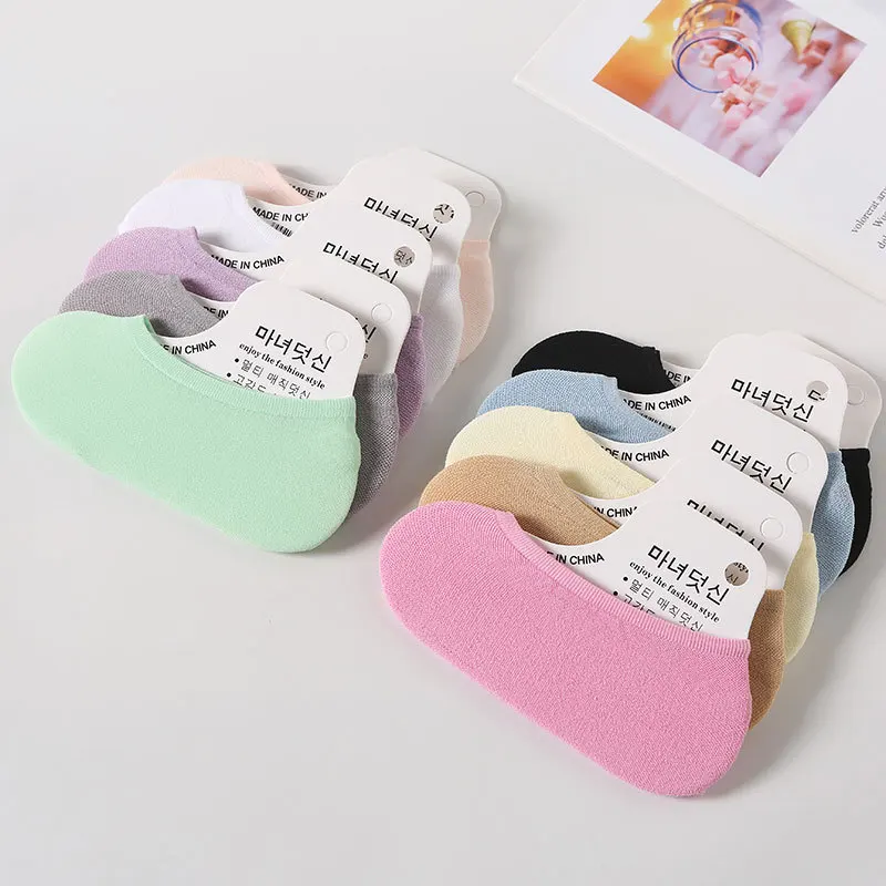 Summer Thin Colorful Girl Invi – Invisibility Sock Loafer Bewertung und Preis