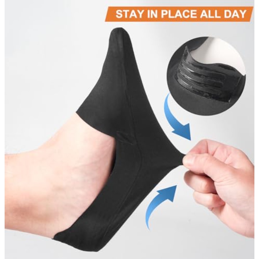 No Show Socks Men Nylon Non Sl – Invisibility Sock Loafer Bewertung und Preis