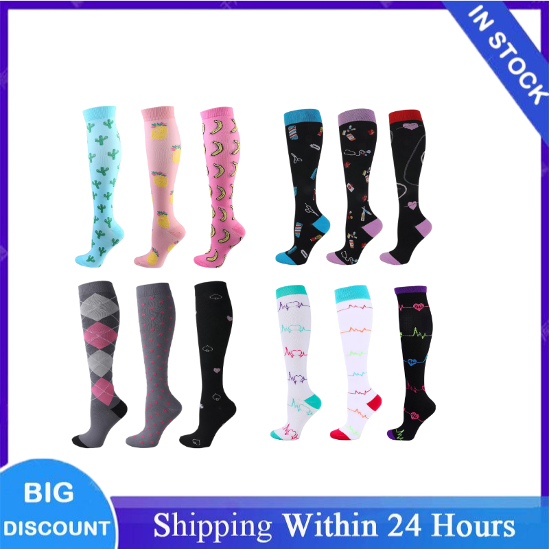 3 Pairs/Packs Multiple Styles  – Cotton Crew Sock Pack Bewertung und Preis