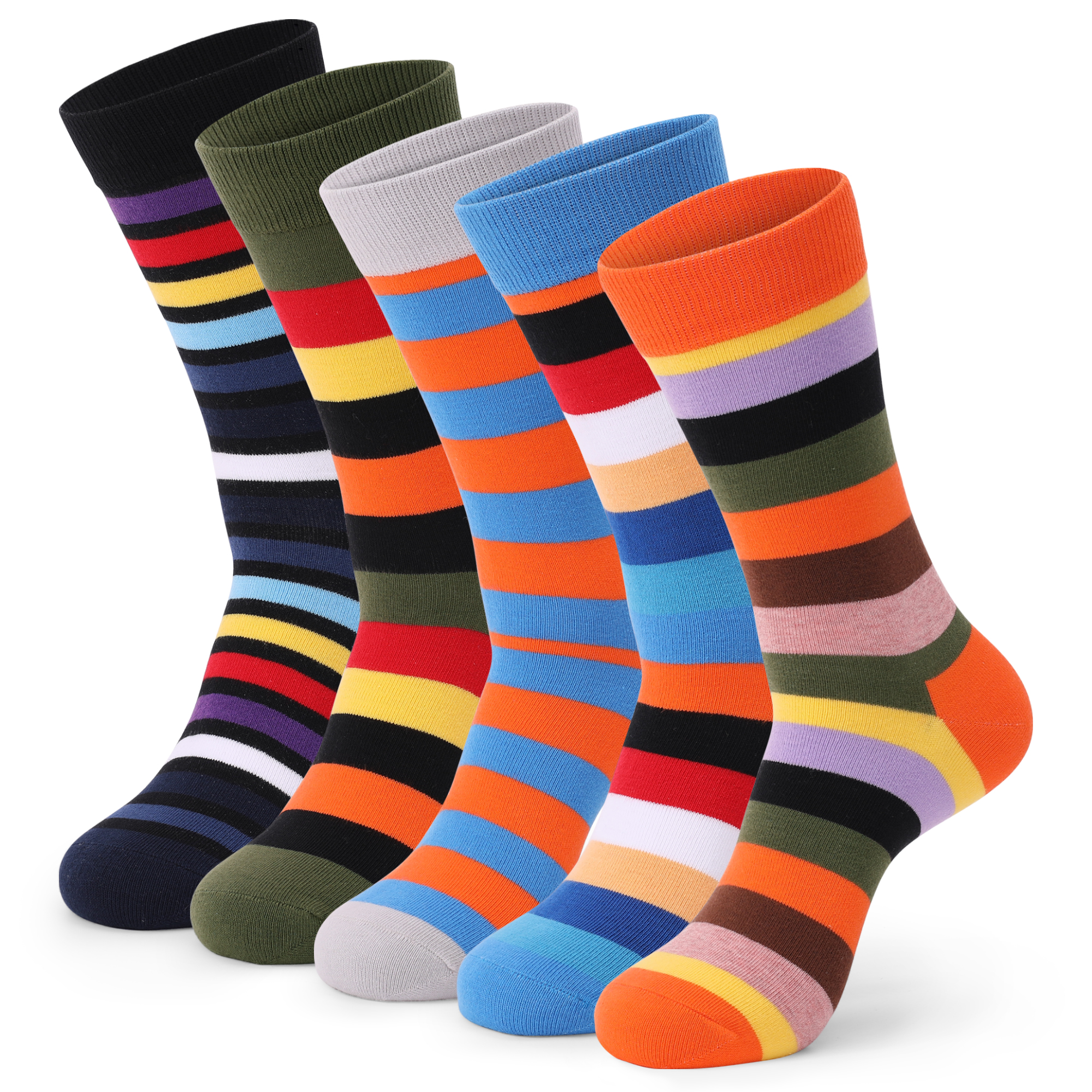 5Pairs Mens Fun Dress Socks, P – Cotton Crew Sock Pack Bewertung und Preis