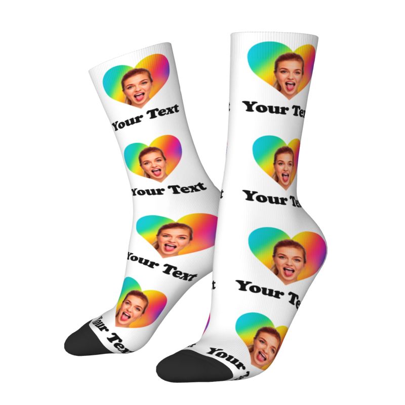 Personalized Photo Text Custom – Dress Sock Men Bewertung und Preis