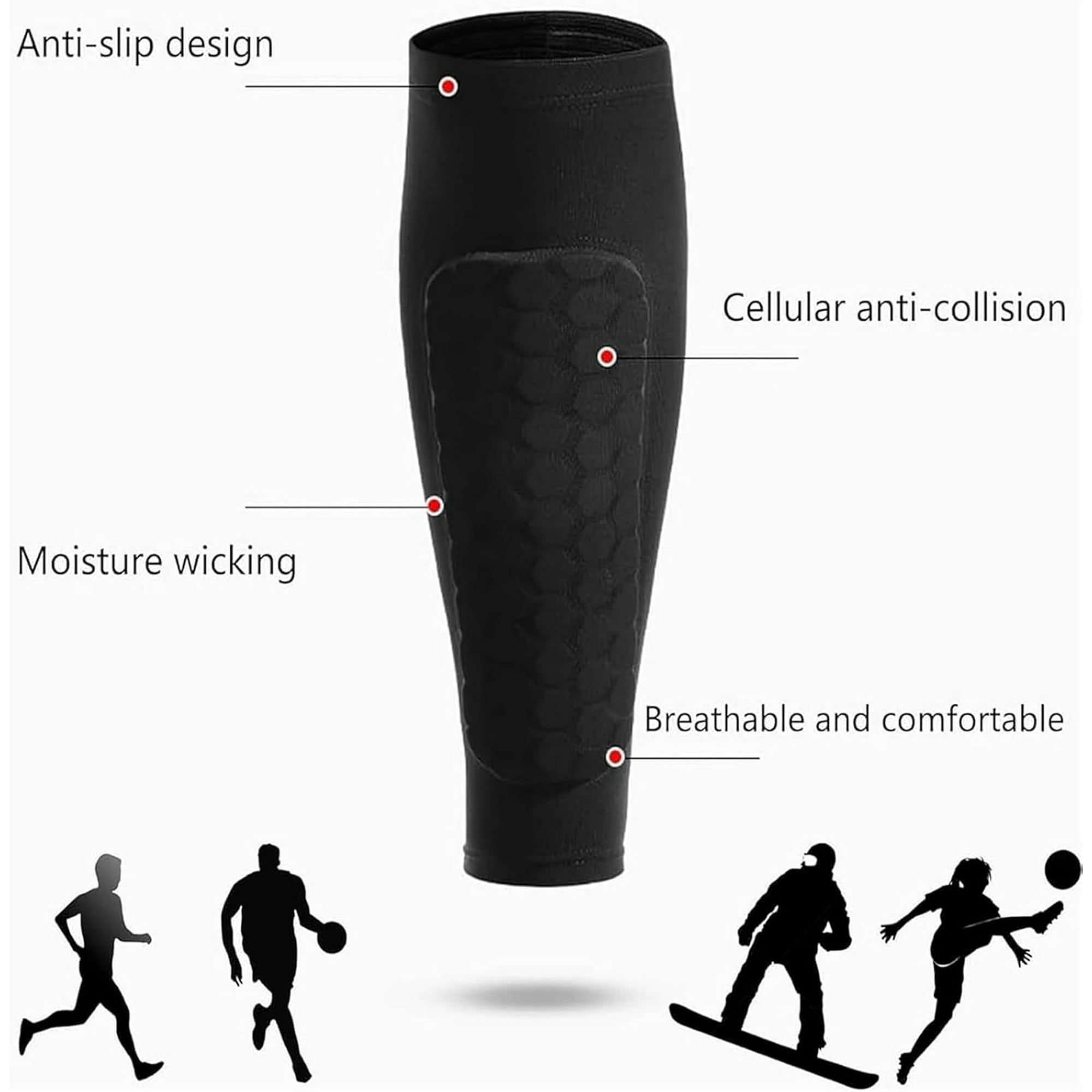 Soccer Shin Guards Shin Guard  – Compression Sleeve Calf Bewertung und Preis