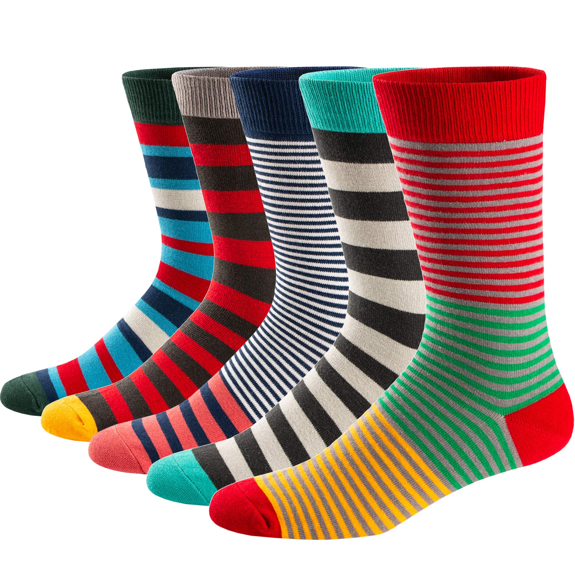 5Pairs Mens Fun Dress Socks, P – Cotton Crew Sock Pack Bewertung und Preis