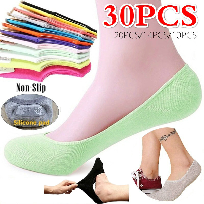 5 Pairs 10PCS Women Socks Nons – Invisibility Sock Loafer Bewertung und Preis