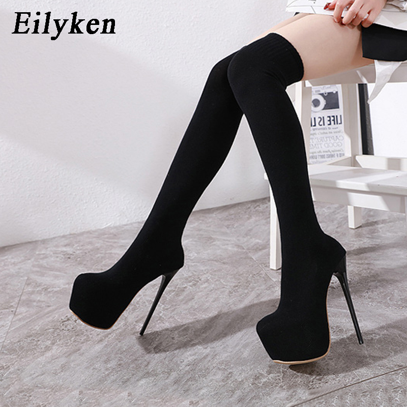 Eilyken Fashion Platform Stret – Knee High Sock Women Bewertung und Preis