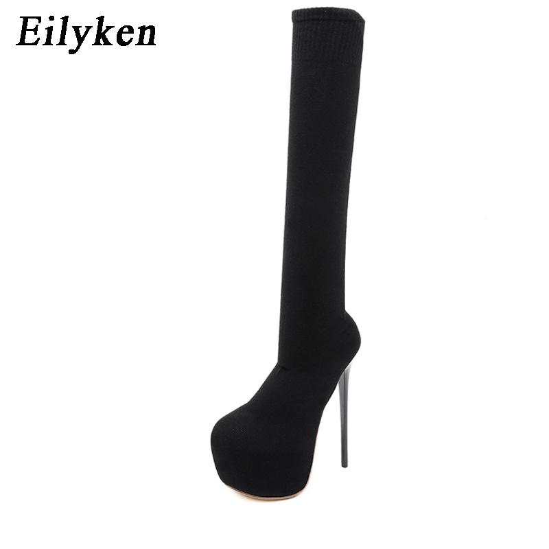 Eilyken Fashion Platform Stret – Knee High Sock Women Bewertung und Preis
