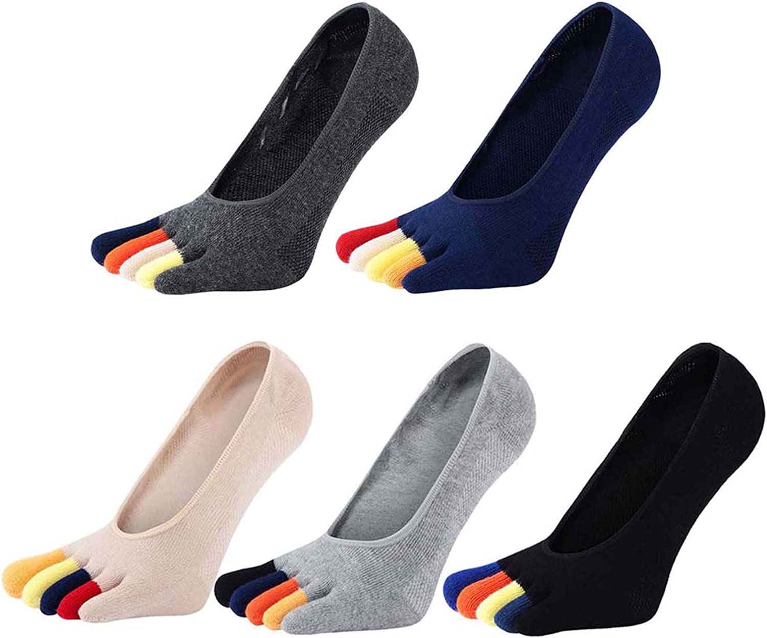 5 Pairs Colorful Loafer Socks  – Invisibility Sock Loafer Bewertung und Preis