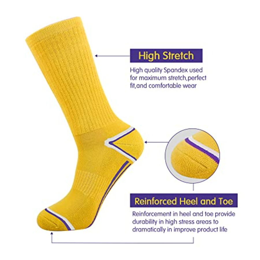 Mens 6 Pack Athletic Performan – Cotton Crew Sock Pack Bewertung und Preis