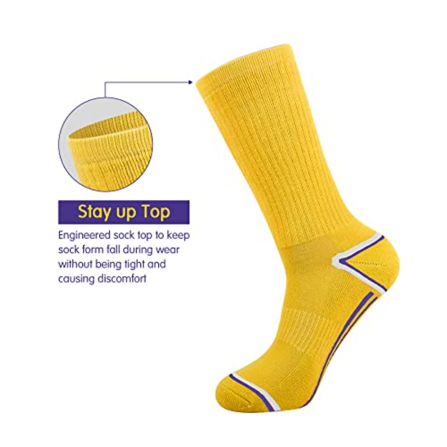 Mens 6 Pack Athletic Performan – Cotton Crew Sock Pack Bewertung und Preis