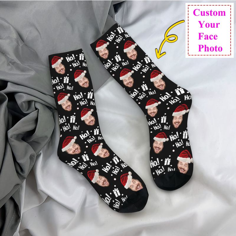 Christmas Face Photo Personali – Dress Sock Men Bewertung und Preis