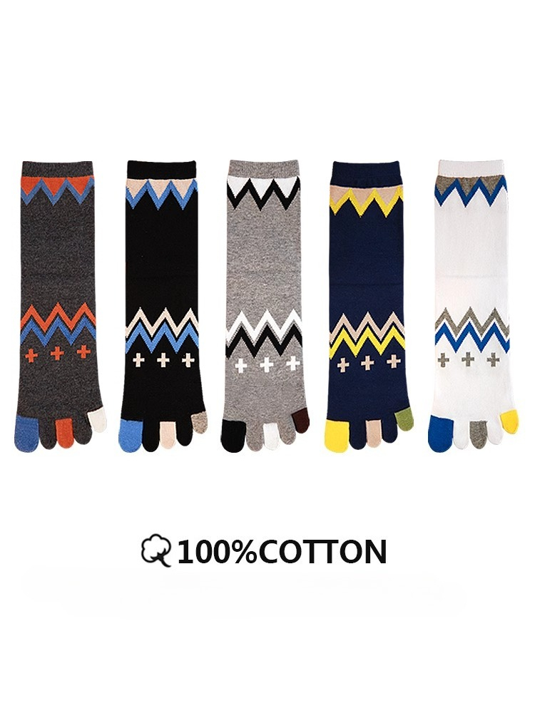 5 Pairs Four-season Pure Cotto – Toe Sock Split Bewertung und Preis