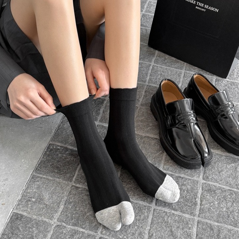 Japanese Split toe Cotton Tabi – Toe Sock Split Bewertung und Preis