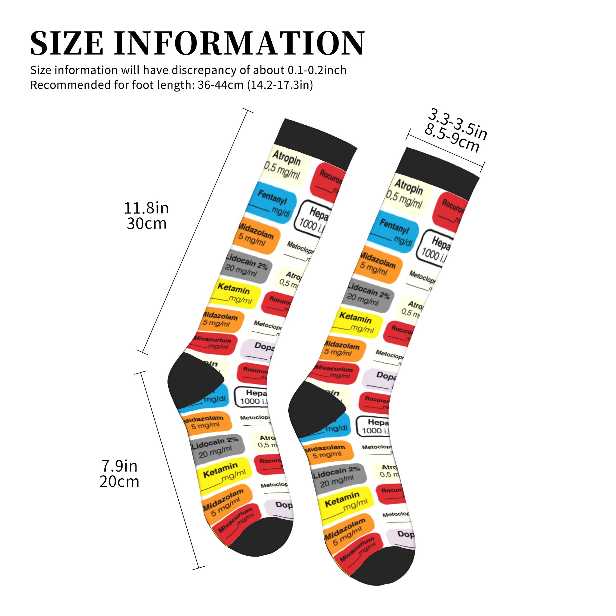 Anesthesia Medication Labels M – Compression Sock Medical Bewertung und Preis