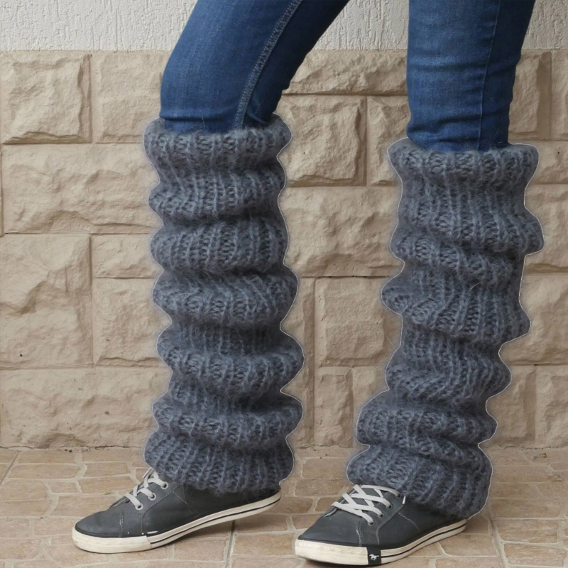 Women Winter Chunky Crochet Kn – Boot Sock Slouchy Bewertung und Preis
