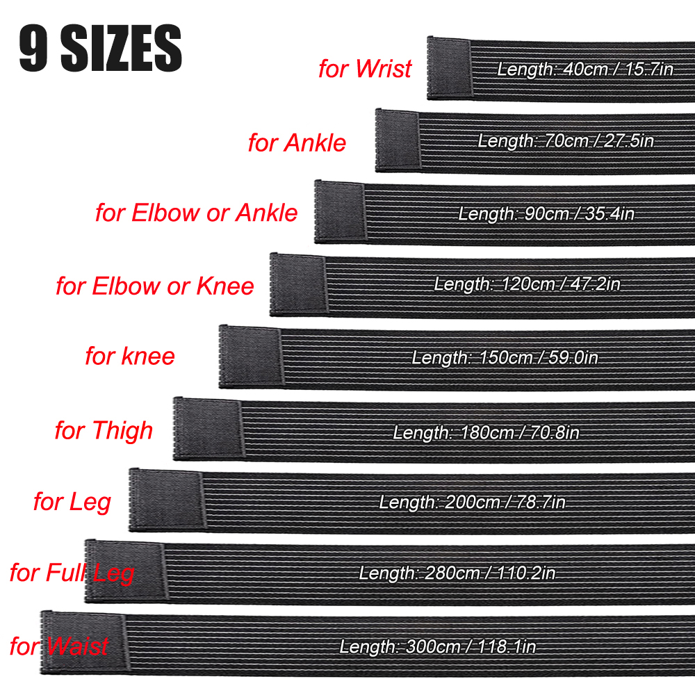 1PCS 40-300cm Compression Band – Compression Sleeve Calf Bewertung und Preis