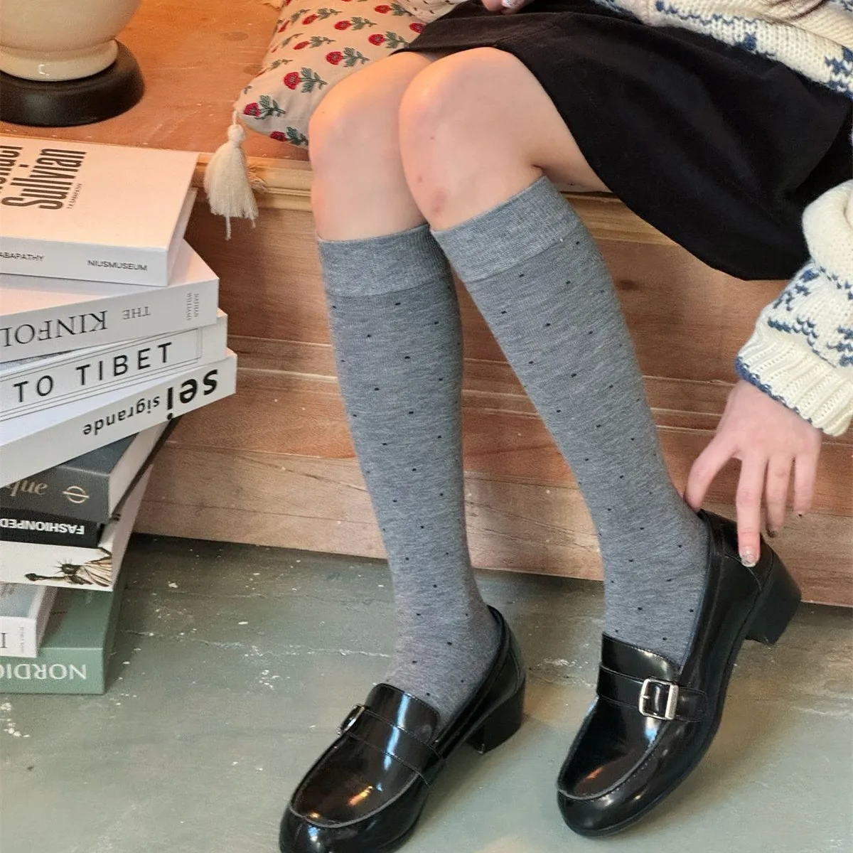 SP&CITY Winter Sweet Polka Dot – Silk Sock Bamboo Bewertung und Preis
