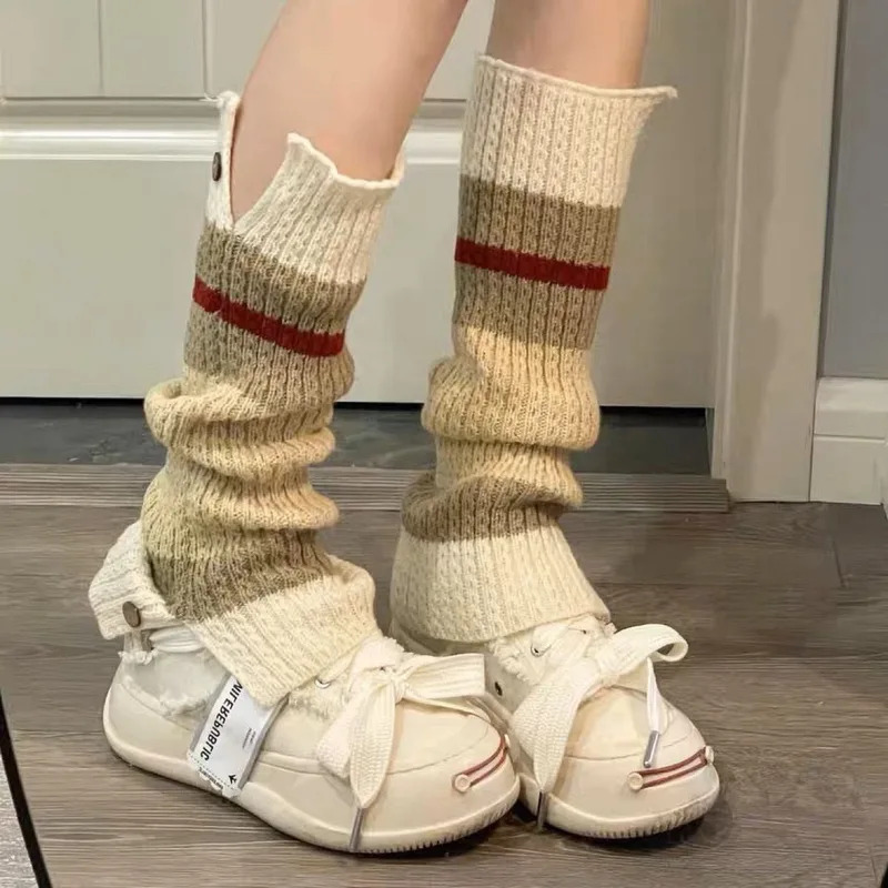 New ​Y2K Knitted Leg Warmers V – Boot Sock Slouchy Bewertung und Preis