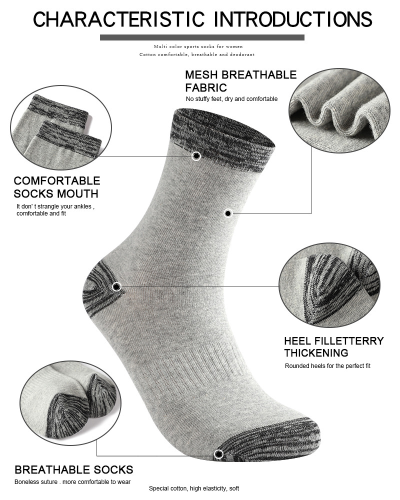 1/5 Pairs Men's Socks Pack Ove – Cotton Crew Sock Pack Bewertung und Preis