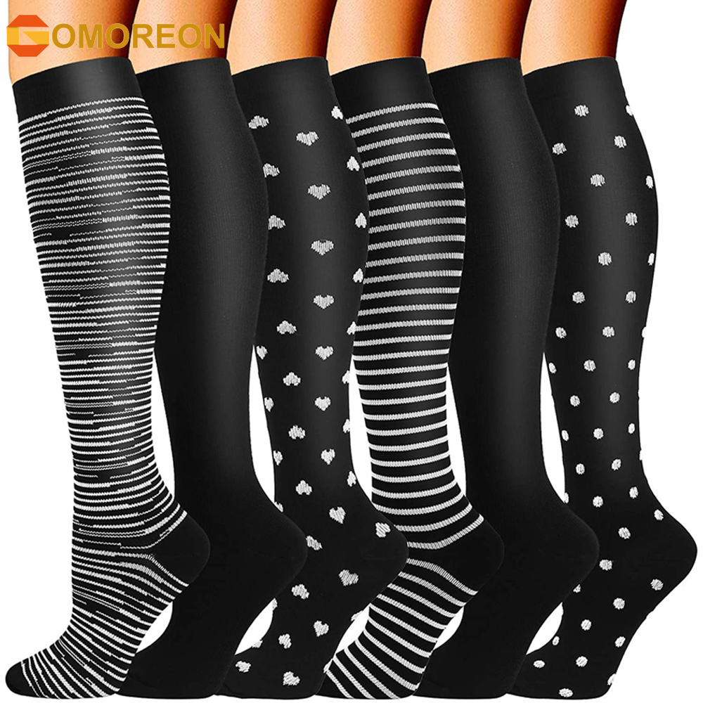 GOMOREON 6Pairs Compression So – Compression Sock Medical Bewertung und Preis