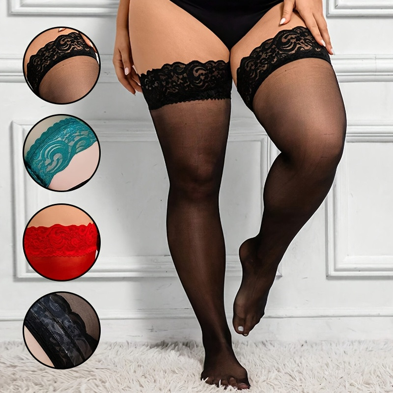 Plus Size Women Thigh High Sto – Thigh High Sock Stay Up Bewertung und Preis