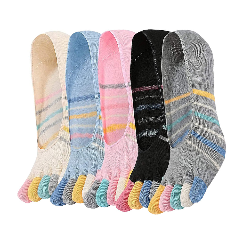 5Pairs Yoga Toe Socks Women Lo – Invisibility Sock Loafer Bewertung und Preis