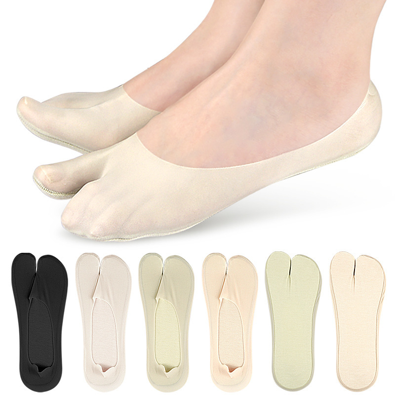 A pair of summer thin ice silk – Toe Sock Split Bewertung und Preis