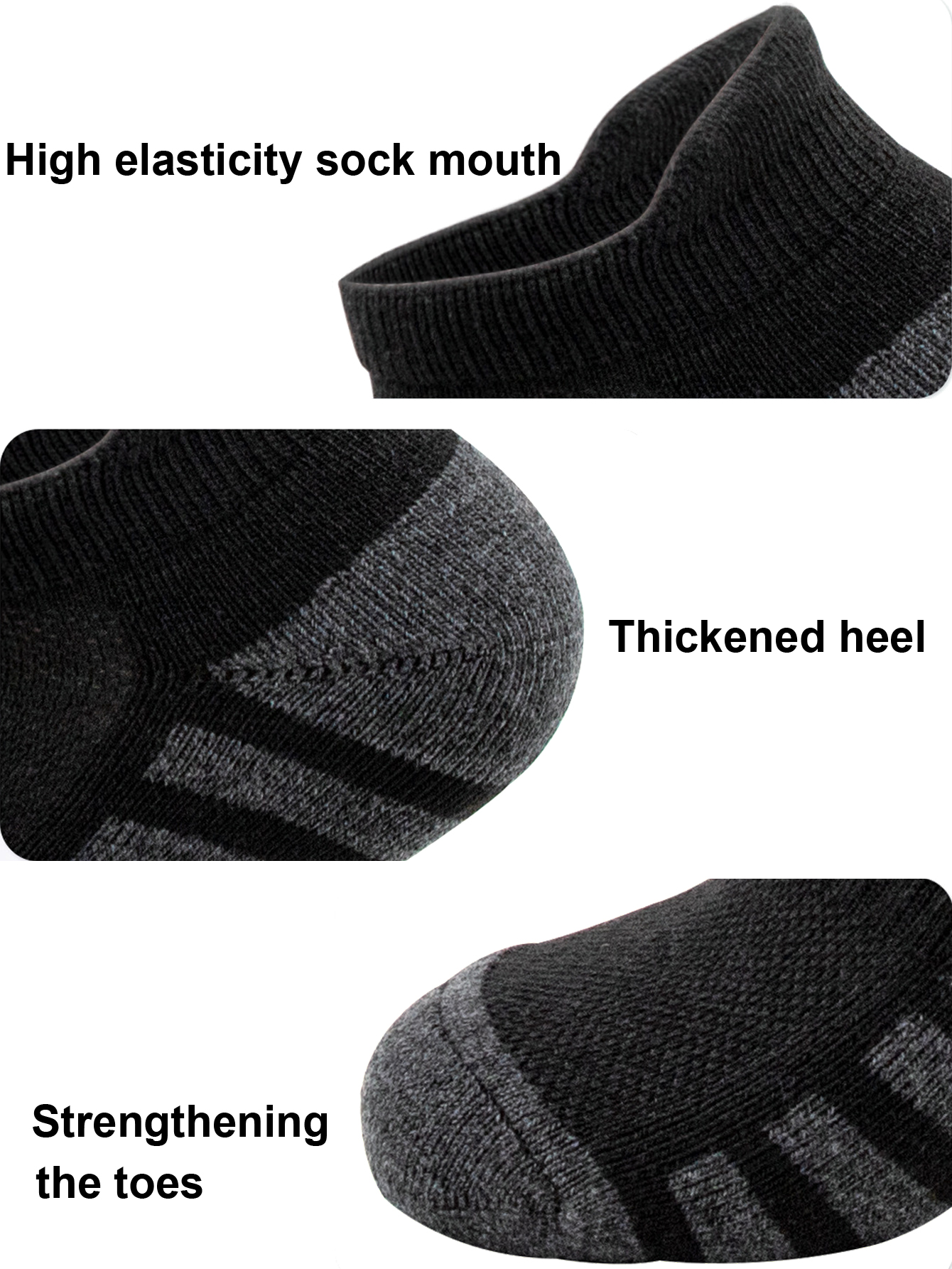 6/12 Pairs Low Cut Ankle Socks – Athletic Sock Cushion Bewertung und Preis