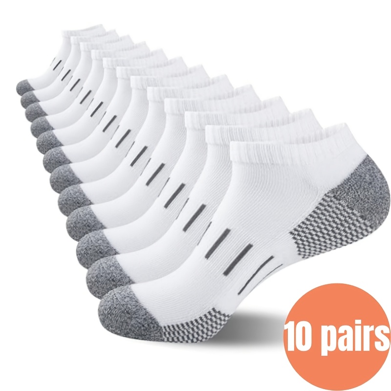 10 Pairs Men's Ankle Socks Hee – Ankle Sock Low Cut Bewertung und Preis